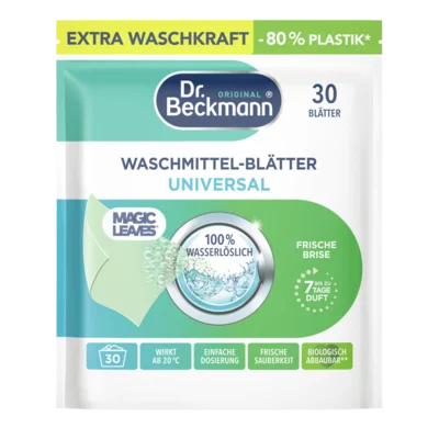 Waschmittel-Blätter Universal Frische Brise