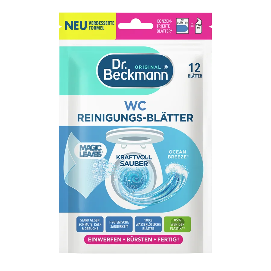 WC Reinigungs-Blätter Ocean Breeze