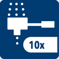 [Translate to New Zealand:] Clamp portafilter with blind filter in the brewing group, rinse 10 times for 5 seconds with water.