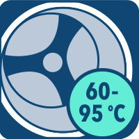Hauptwaschgang (mind. 60 °C) ohne Vorwäsche, ohne Waschmittel, ohne Wäsche starten. Haare beginnen sich ab einer Temperatur von 60 °C aufzulösen. Für eine vollständige Haarentfernung führen Sie den Hauptwaschgang bei 90-95 °C durch.