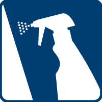 [Translate to German:] Direkt auf die zu reinigende Oberfläche sprühen. Kurz einwirken lassen.