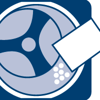 [Translate to Poland:] Wsypać proszek (250 g) bezpośrednio do bębna pralki.