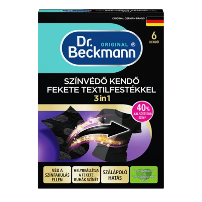 Intenzív fekete színvédő kendő