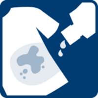 [Translate to New Zealand:] Moisten stain well with Stain Devils' fluid.