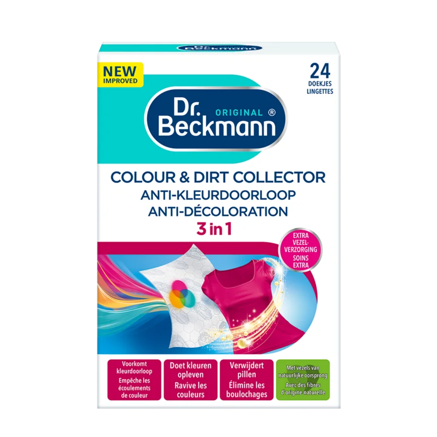 Colour & Dirt Collector Anti-Kleurdoorloop 3in1