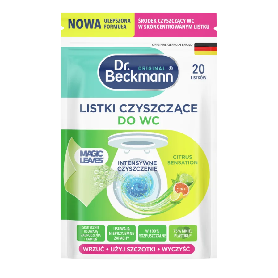 Listki czyszczące do WC Citrus sensation