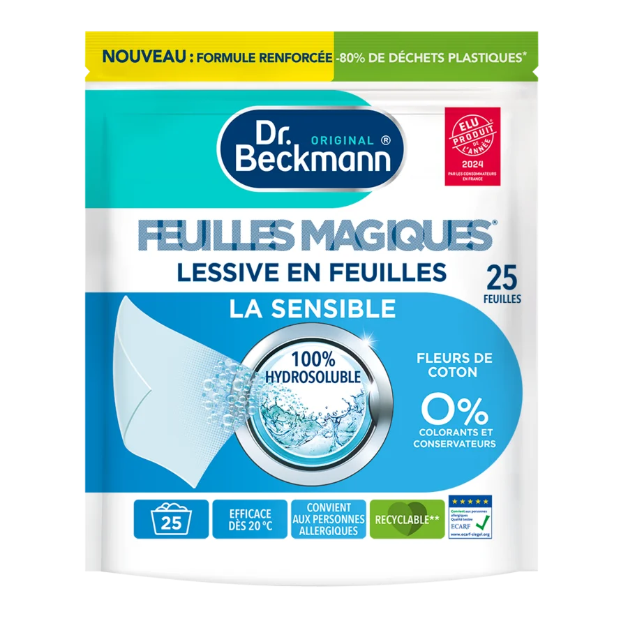 Lessive en Feuilles La Sensible