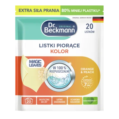 Listki piorące kolor – Orange & peach