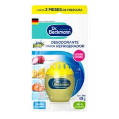Desodorante para Refrigerador – Contenedor esférico amarillo con respiraderos, 40g, desodorizante para refrigerador.-small