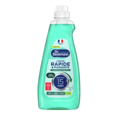 Lessive Rapide & Puissante Anti-Odeurs