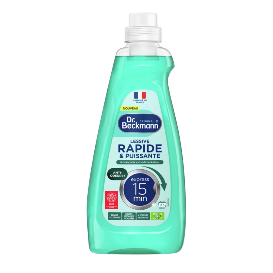 Lessive Rapide & Puissante Anti-Odeurs