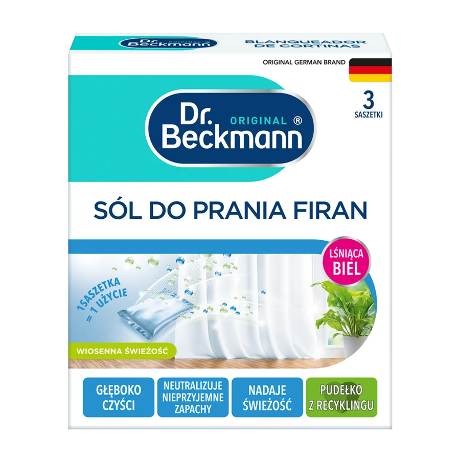 Sól do prania firan - 3 prania