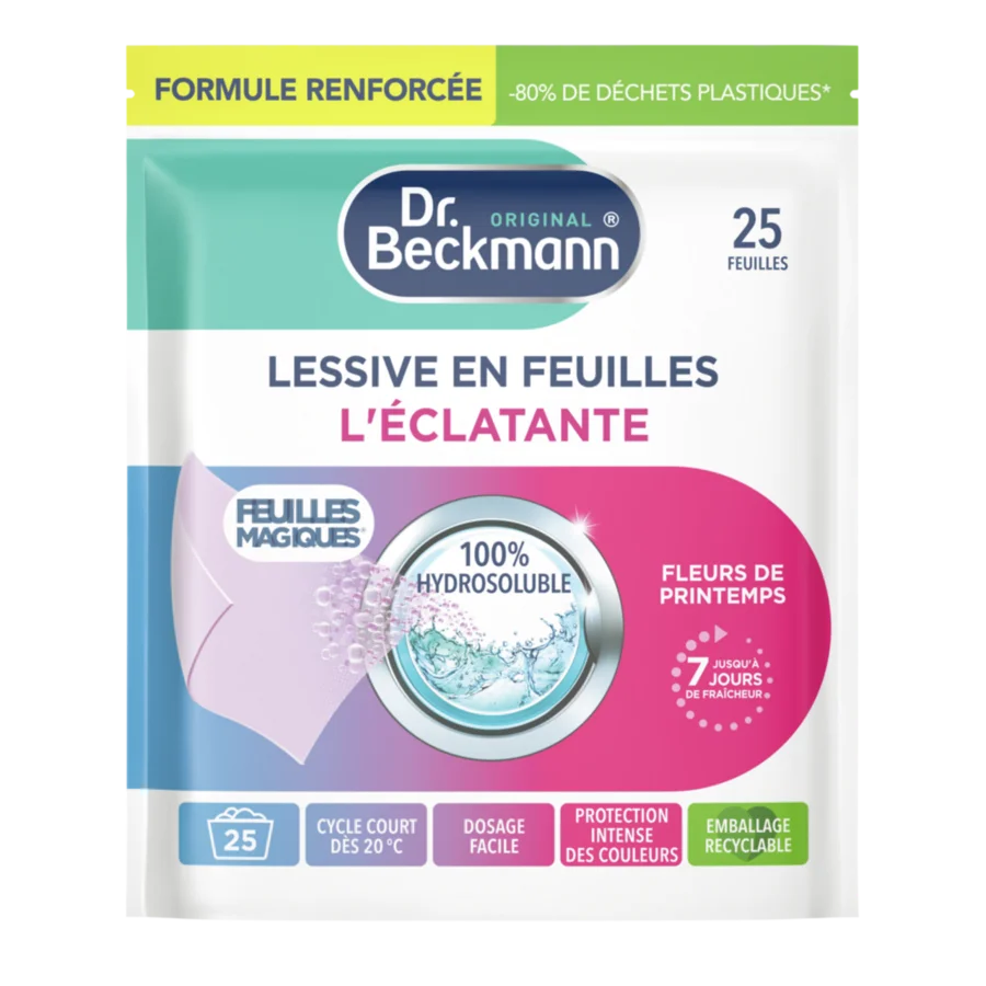 Lessive en Feuilles L‘éclatante – Fleurs de Printemps