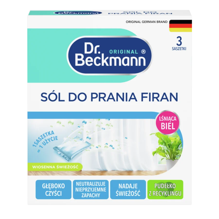 Sól do prania firan
