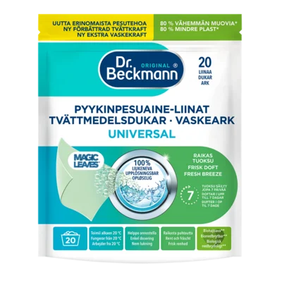 Tvättmedelsdukar Universal