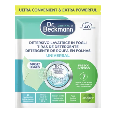 Detergente De Roupa Em Folhas Universal - Fresco Intenso