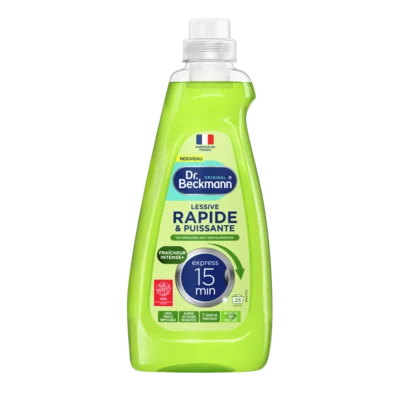 Lessive Rapide & Puissante Fraîcheur Intense