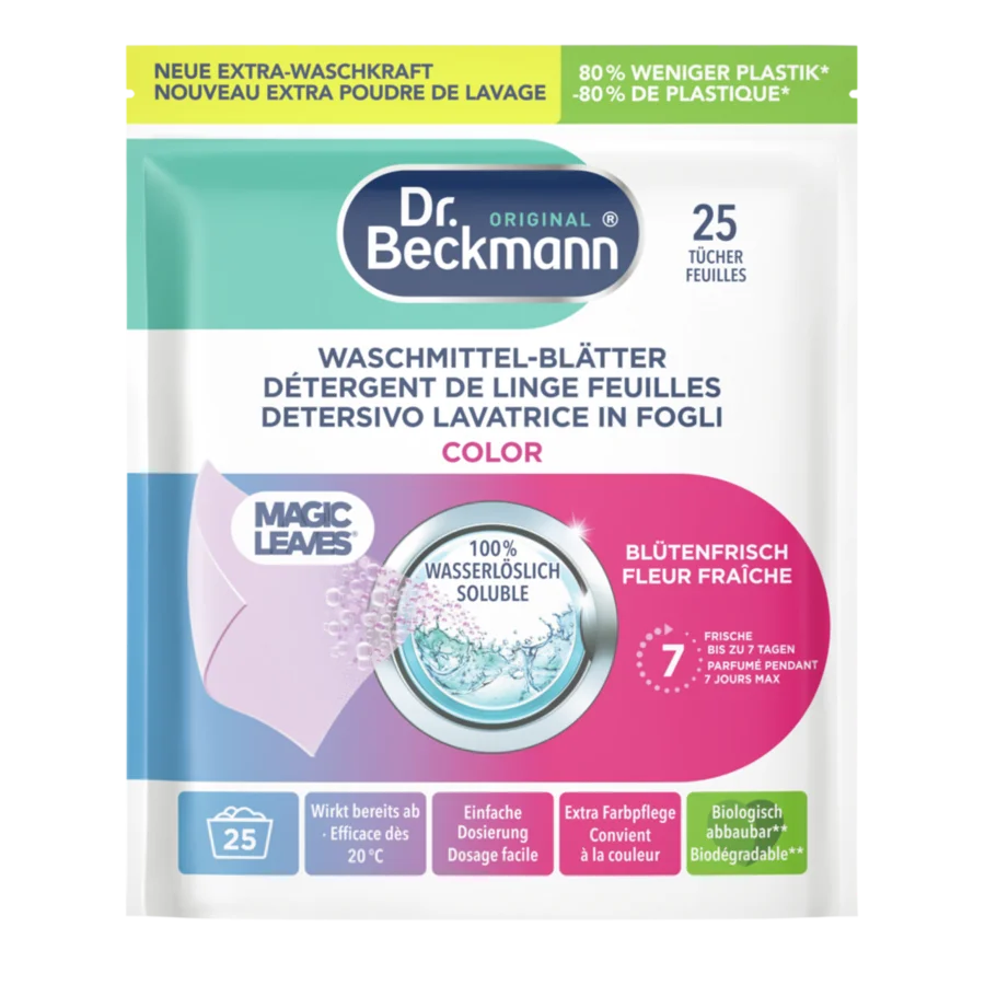 Waschmittel-Blätter Color Protect Blütenfrisch