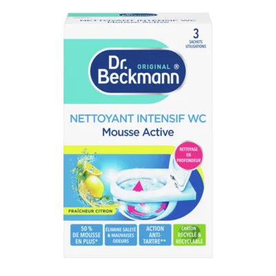 Nettoyant Intensif WC Mousse Active Fraîcheur citron