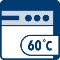 [Translate to Bulgaria:] Стартирайте програма за измиване (мин. 60°C) в идеалния случай без предварително измиване.