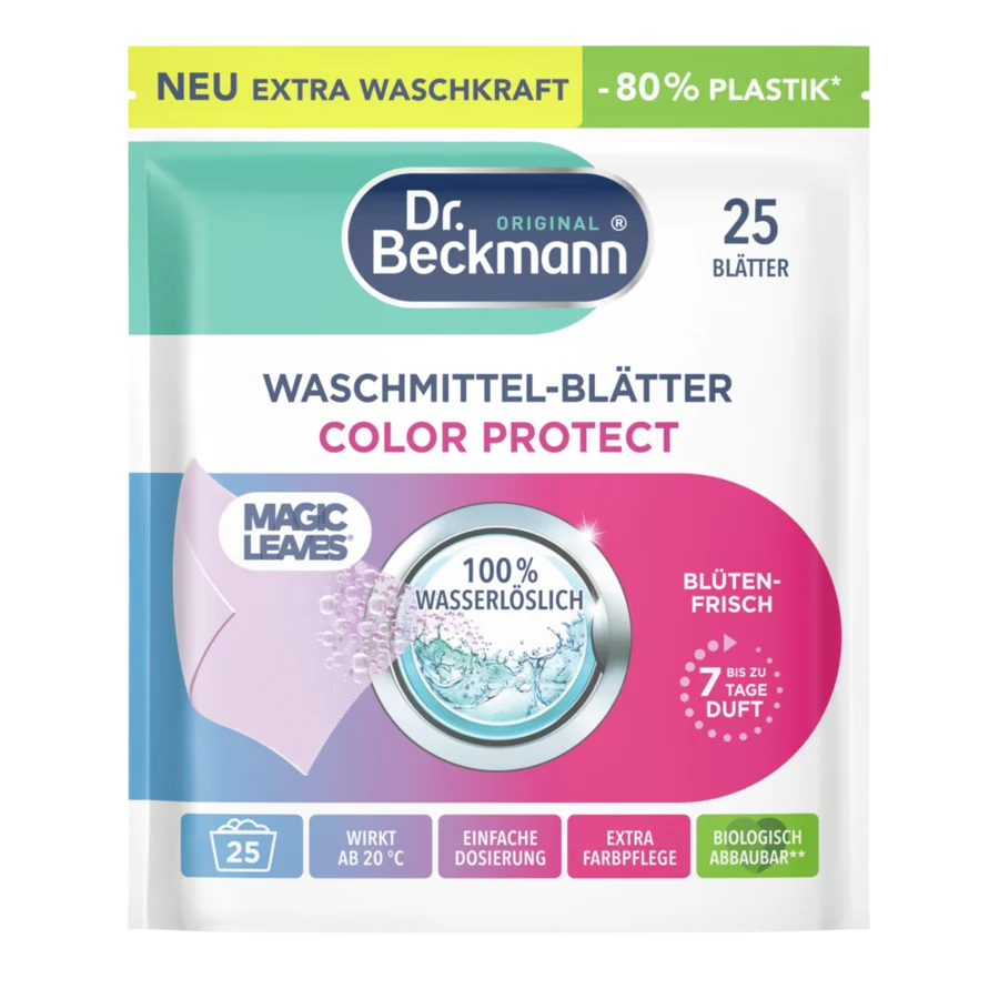 Waschmittel-Blätter Color Protect Blütenfrisch