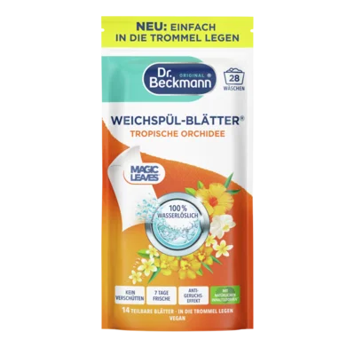 Weichspül-Blätter Tropische Orchidee