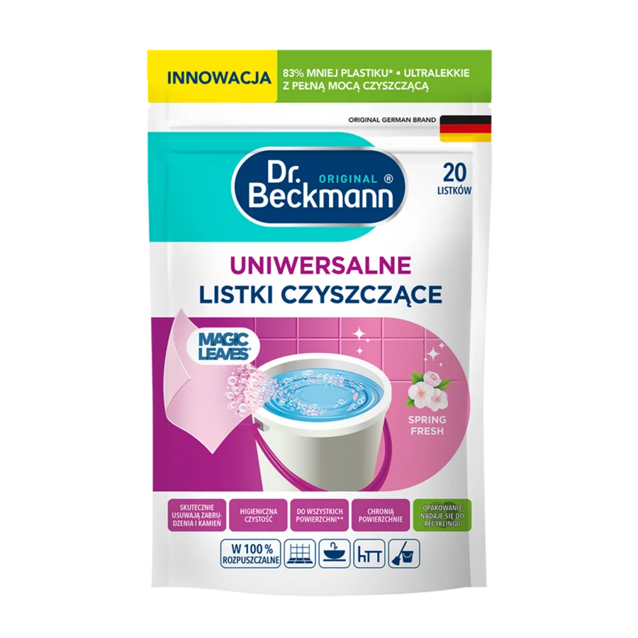 Uniwersalne listki czyszczące – Spring fresh