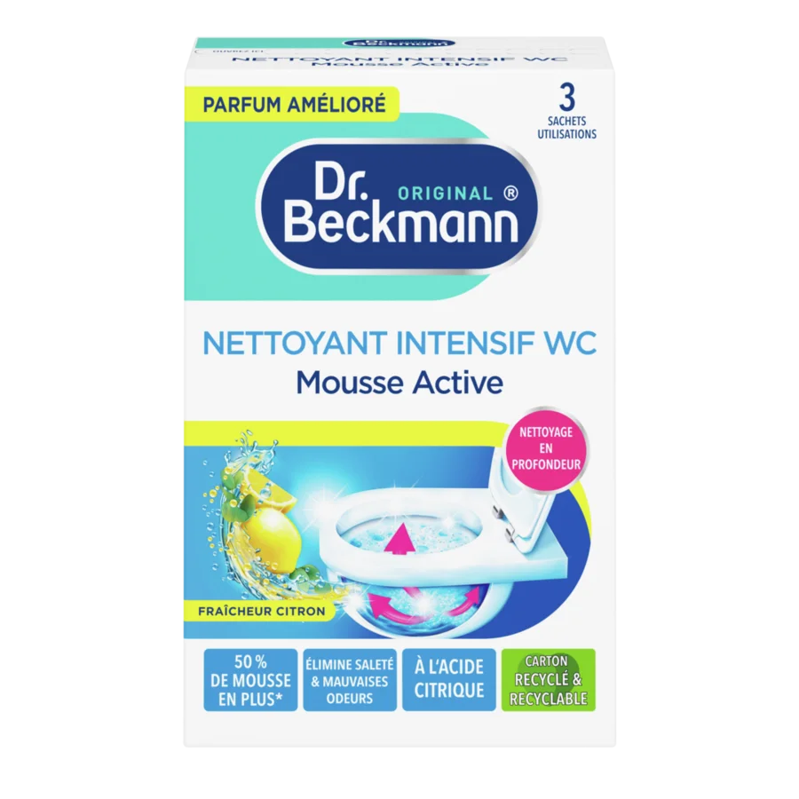 Nettoyant Intensif WC Mousse Active