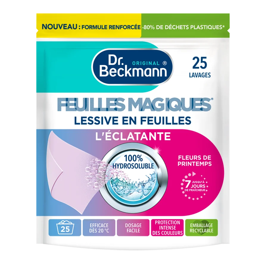 Lessive en Feuilles L‘éclatante – Fleurs de Printemps